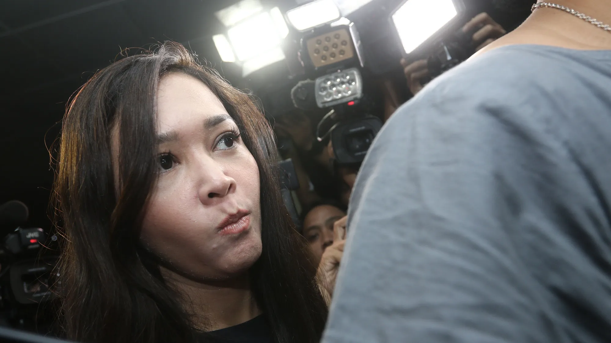 Maia Estianty kagum dan respect dengan segala perjuangan Jupe untuk melawan sakit kanker serviksnya © KapanLagi.com/Bayu Herdianto