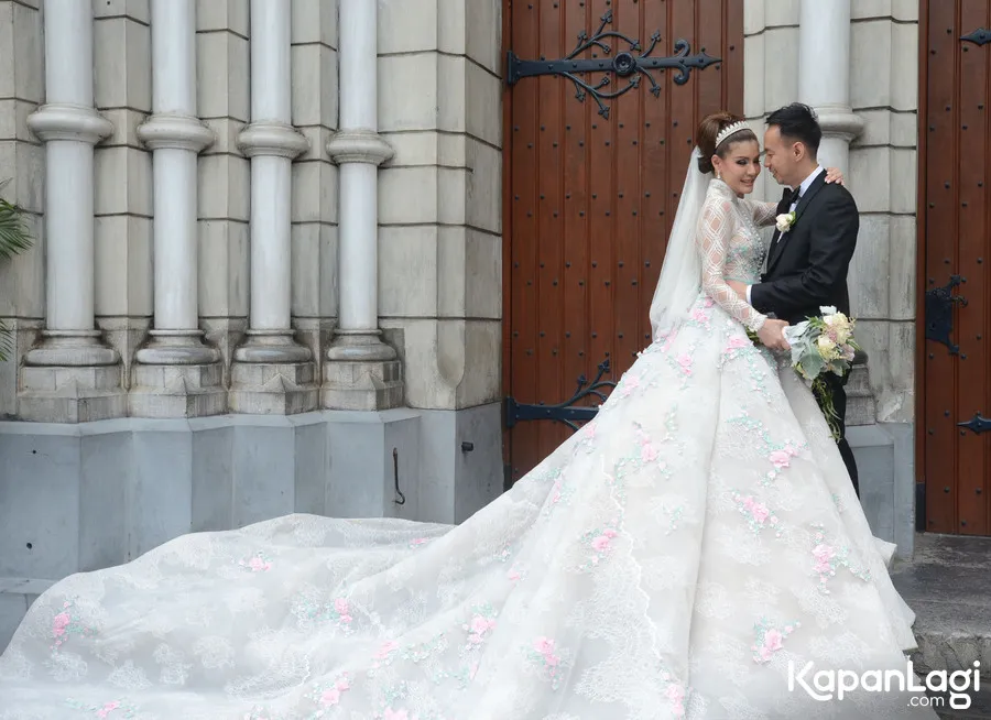 Olga Lydia menceritakan tentang pernikahannya, © KapanLagi.com/Bayu Herdianto