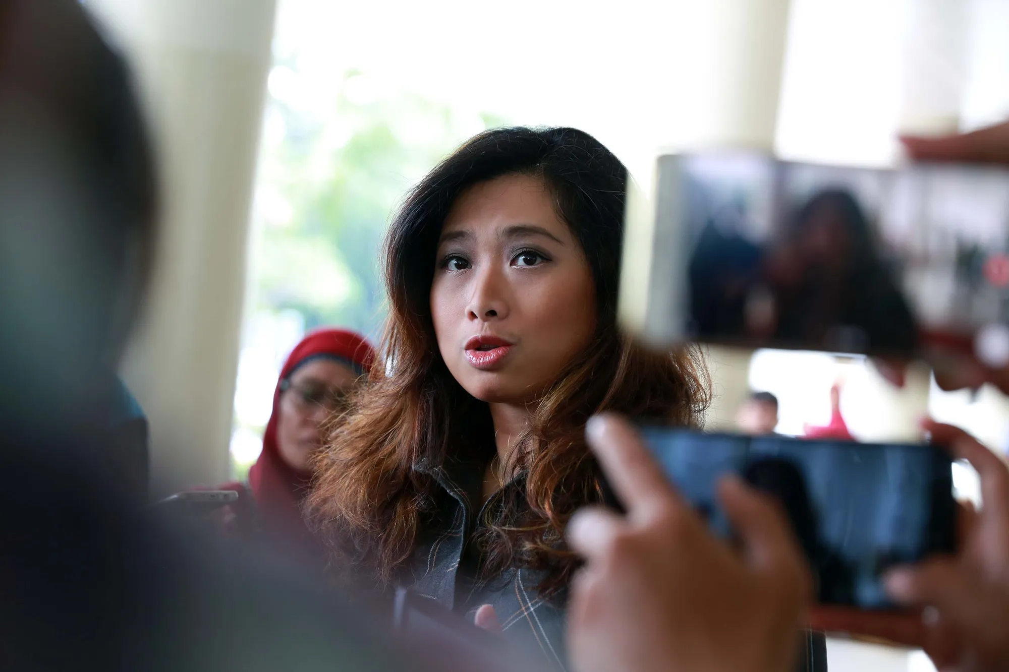 Melissa Grace menjelaskan kalau saat ini Julia Perez butuh beristirahat lebih banyak © KapanLagi.com/Muhammad Akrom Sukarya