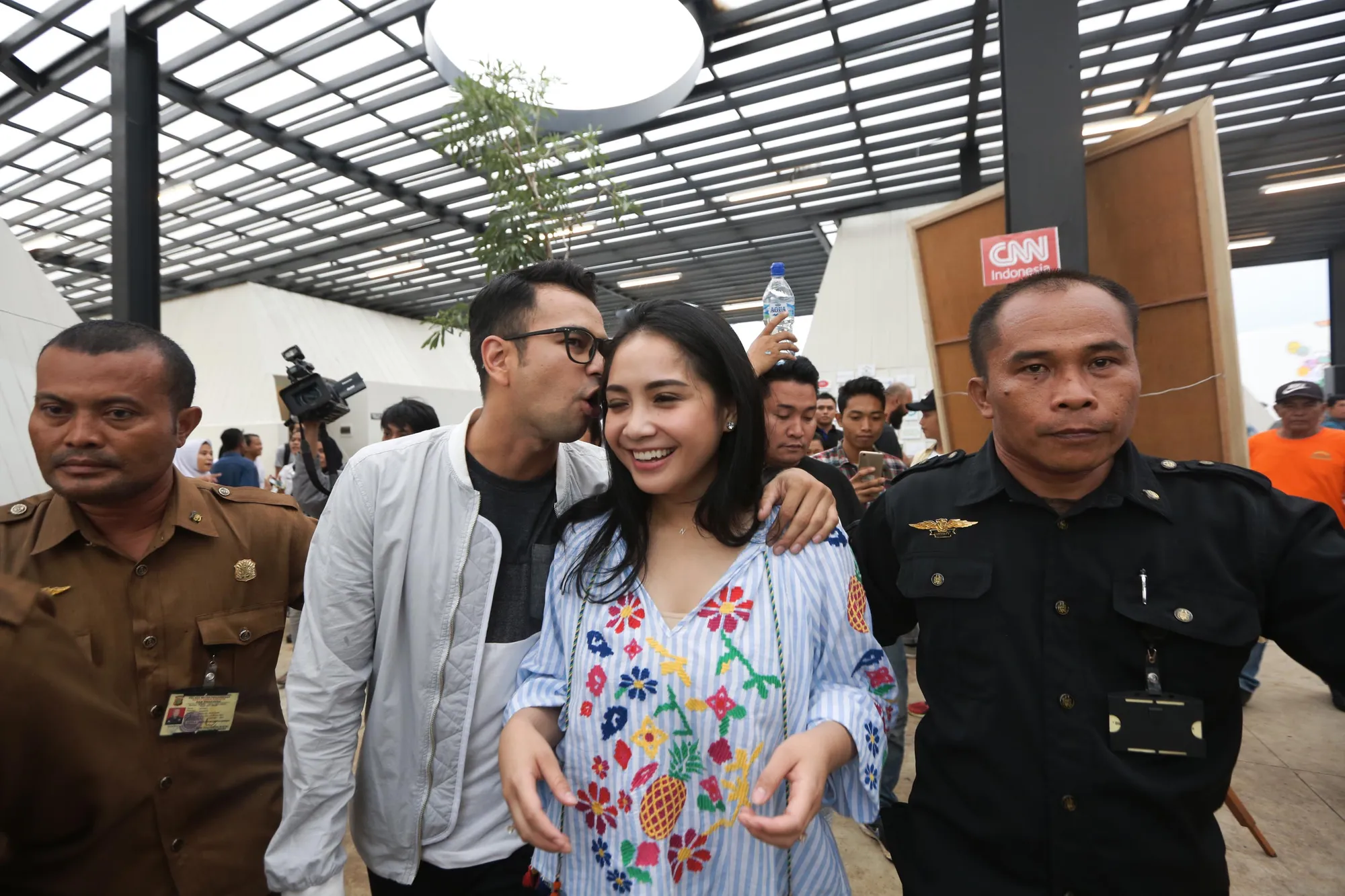 Raffi Ahmad dan Nagita Slavina peduli dengan dunia pendidikan © KapanLagi.com/Budy Santoso