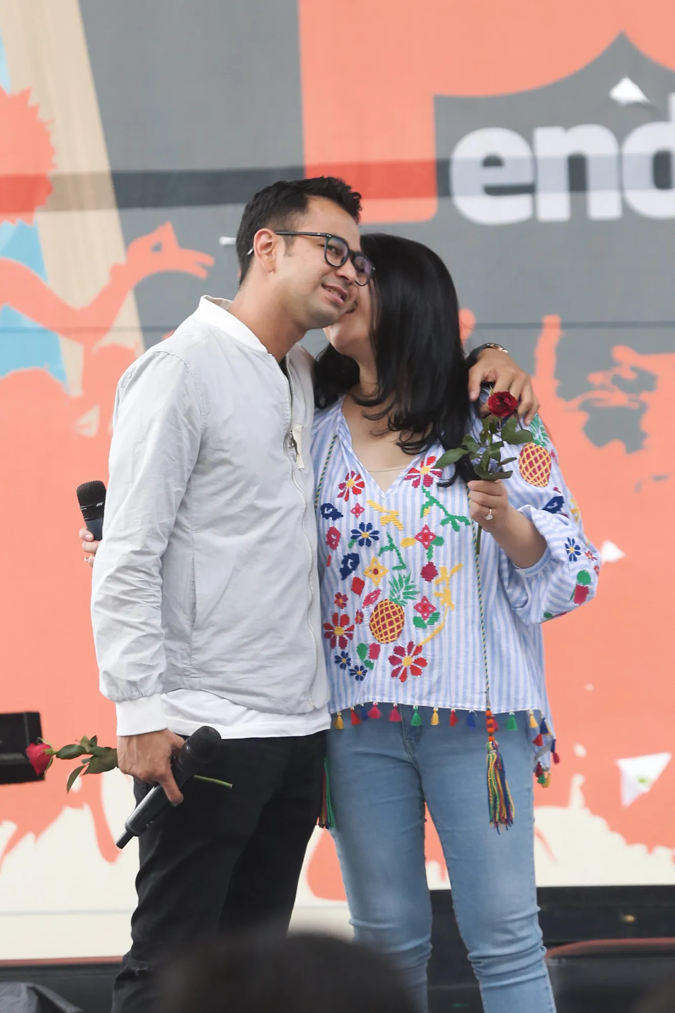 Raffi Ahmad tetap terlihat mesra dengan Nagita Slavina © KapanLagi.com/Budy Santoso