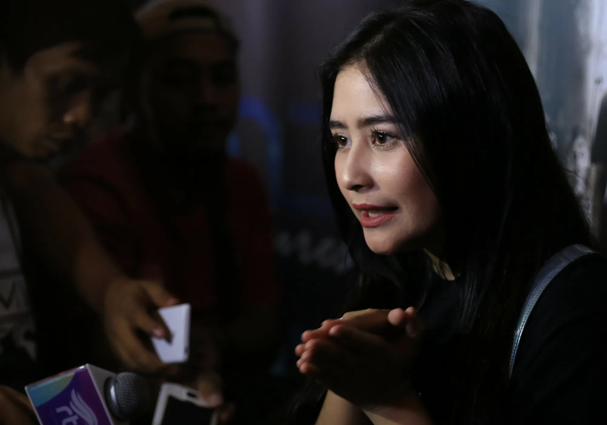 Prilly tak mau karakter Risa yang telah diperankannya dengan baik di film 'DANUR' jadi terganggu © KapanLagi.com/Agus Apriyanto