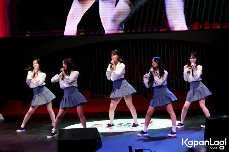 Penampilan Red Velvet di Seoul Talk Concert in Jakarta. © KapanLagi.com/Nuzulur Rakhmah