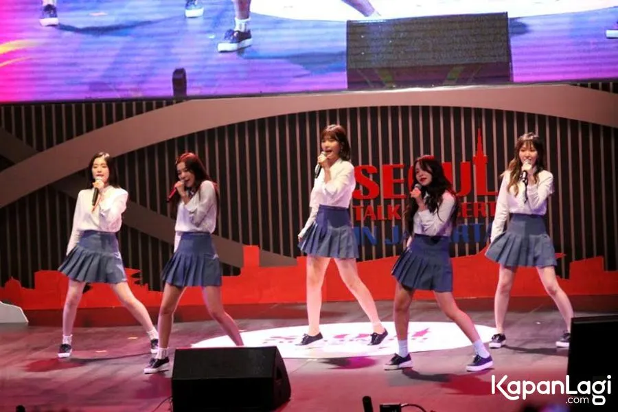 Penampilan Red Velvet di Seoul Talk Concert in Jakarta. © KapanLagi.com/Nuzulur Rakhmah