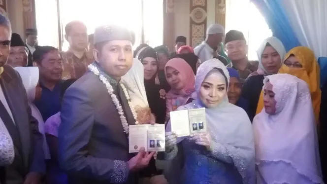 Pernikahan Muzdalifah dan Khairil Anwar cuma seumur jagung © Dream