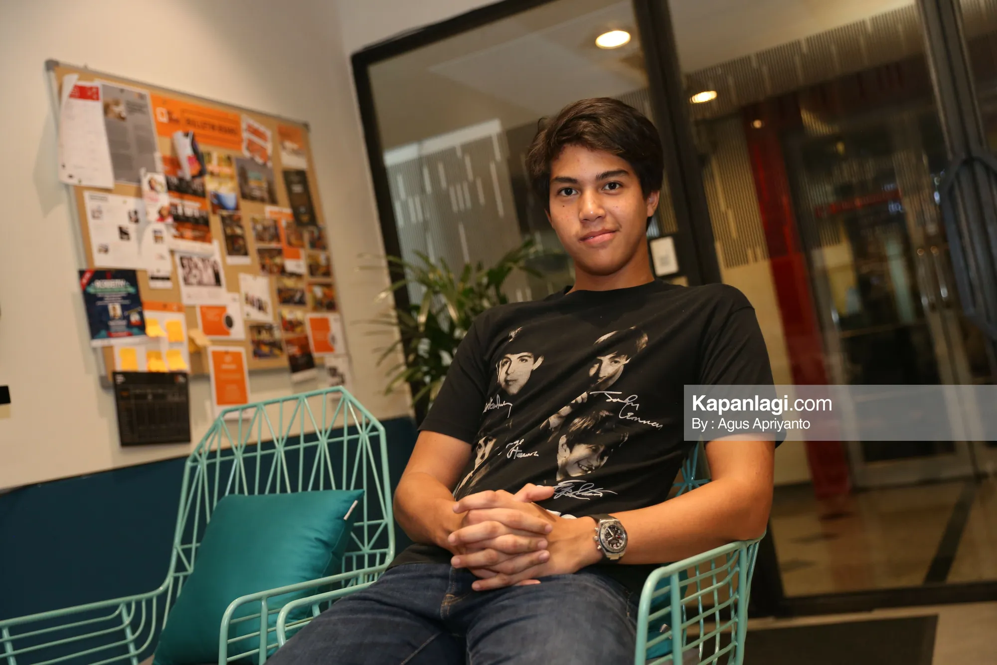 El Rumi siap lanjutkan sekolah ke Inggris ©KapanLagi.com®/Agus Apriyanto