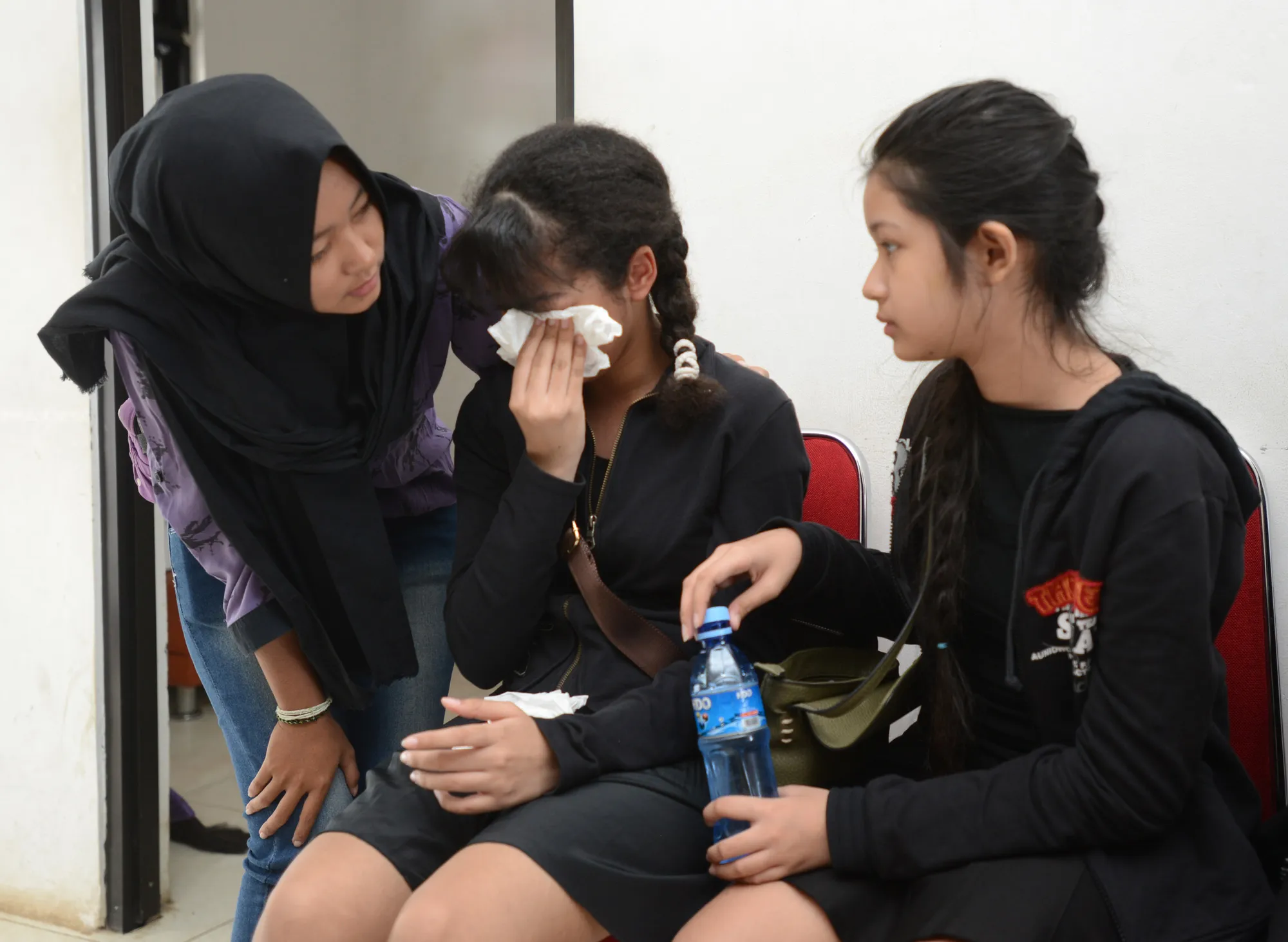 Aurelia dan Alika kehilangan sosok ibunda tercinta © KapanLagi.com®/Bayu Herdianto
