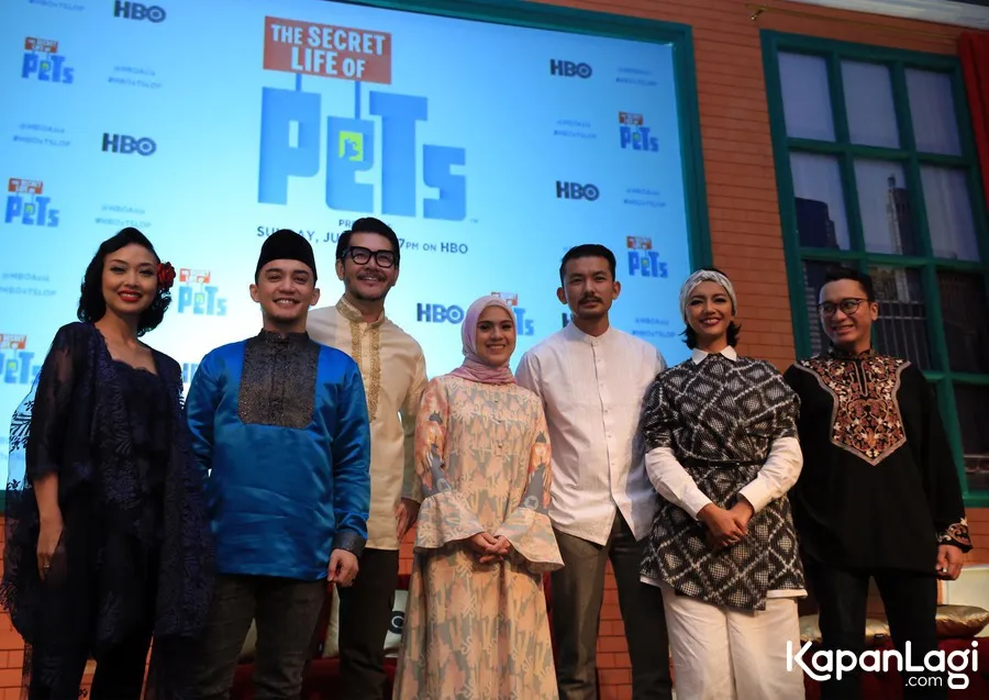Sederet pengisi suara 'THE SECRET LIFE OF PET' © KapanLagi.com®/Akrom Sukarya