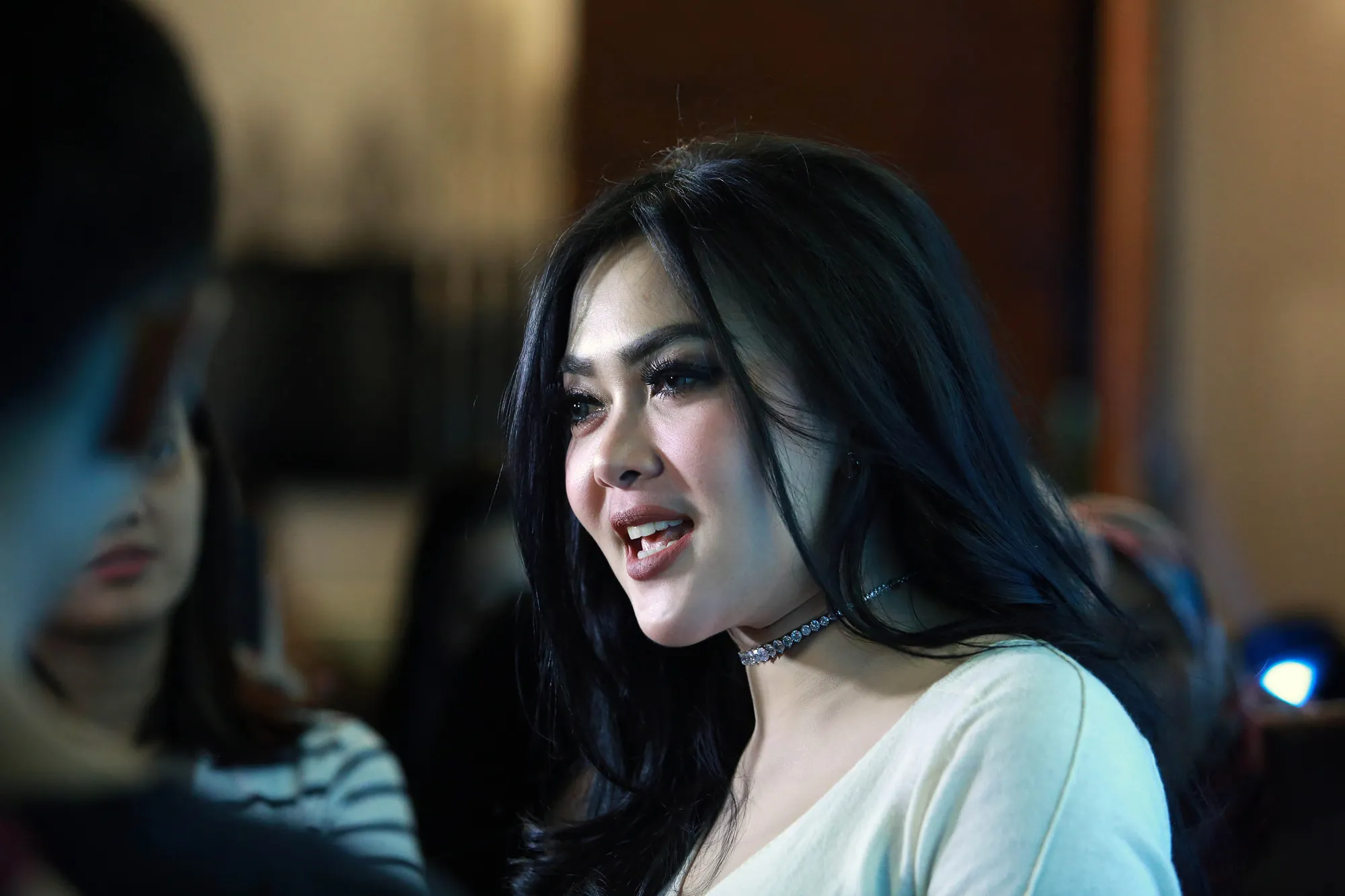 Soal bisnis parfum, Syahrini nggak mau setengah-setengah! © KapanLagi.com/Muhammad Akrom Sukarya