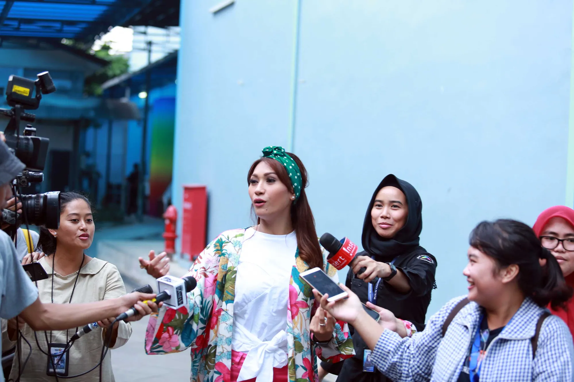 Tata Janeeta bantah kedekatannya dengan mantan suami jadi dongkrak untuk perilisan single barunya © KapanLagi.com/Muhammad Akrom Sukarya