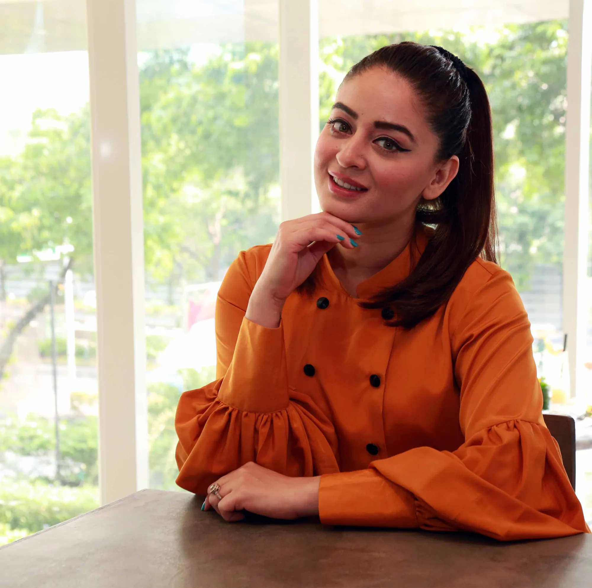 Mahhi menantang dirinya sendiri di serial yang ia bintangi ©KapanLagi.com®/Muhammad Akrom Sukarya