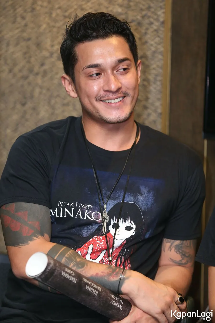 Miller Ali alami kejadian mistis di syuting film PETAK UMPET MINAKO. © KapanLagi.com/Agus Apriyanto