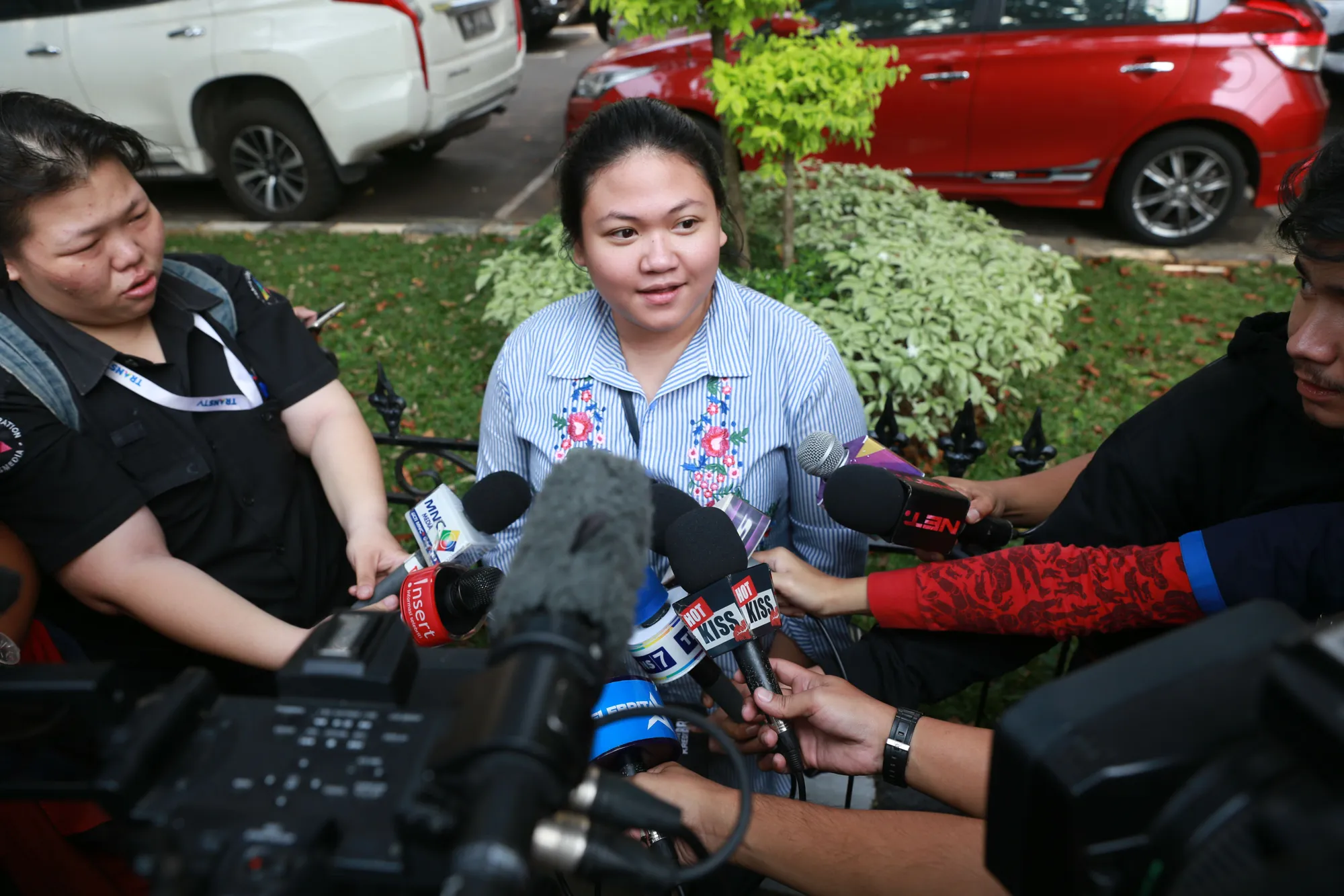 Olivia Nathania berikan klarifikasi atas kasus yang ditujukan padanya © KapanLagi.com/Agus Apriyanto