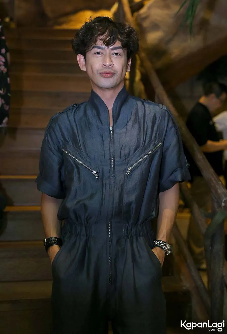 Dave jadi 'korban' keganasan Aytinglicious © KapanLagi.com®/Bayu Herdianto
