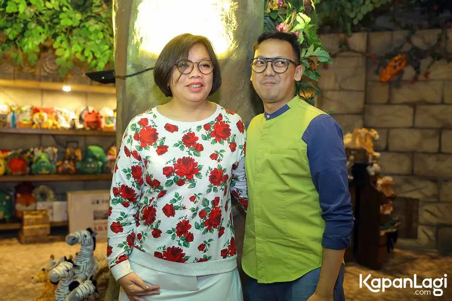 Tika Panggabean dan Udjo yang selalu tak terpisahkan. © KapanLagi.com/Bayu Herdianto