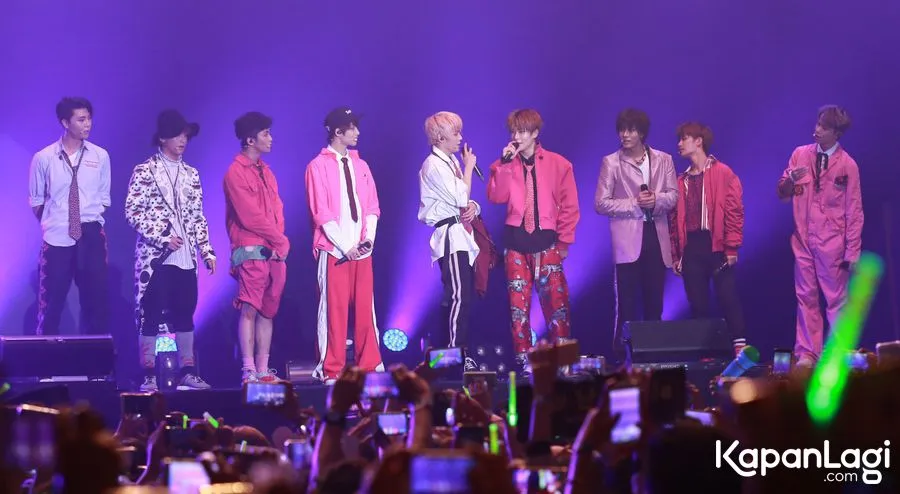 NCT untuk pertama kalinya tampil di Indonesia. © KapanLagi.com/Agus Apriyanto