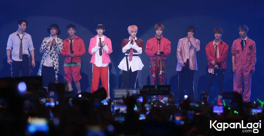 Penampilan NCT 127 di Spotify On Stage. © KapanLagi.com/Agus Apriyanto