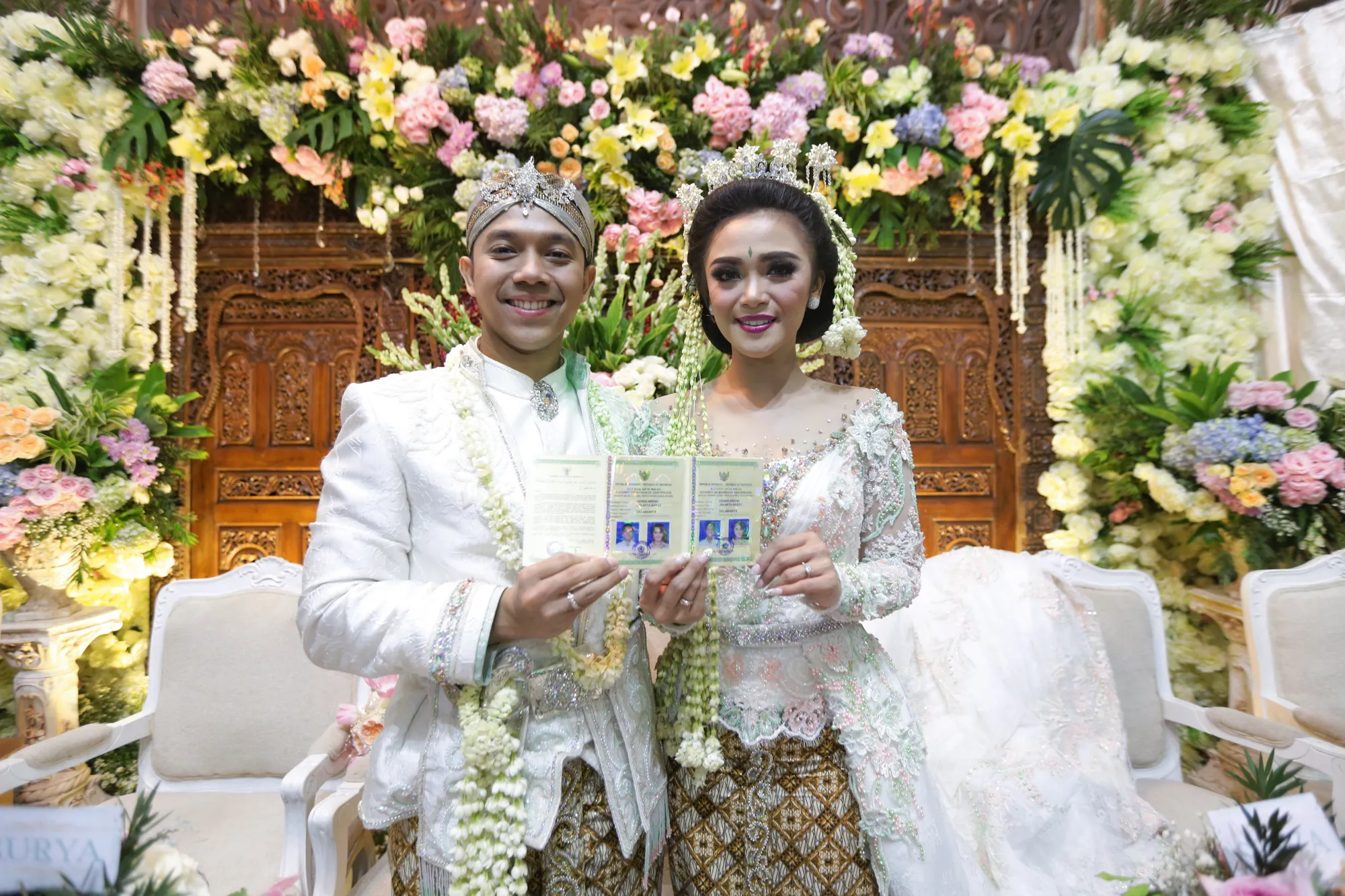 Akad nikah digelar di kediaman Sheza Idris di Jakarta Barat © KapanLagi.com/Budy Santoso 