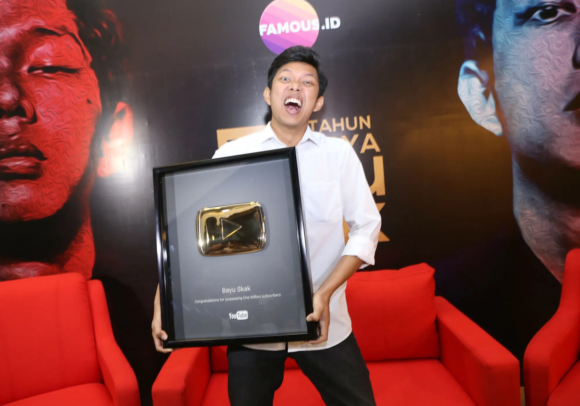 Bayu Skak tuai hasil dari konsistensinya selama 7 tahun berkarya © KapanLagi.com/Agus Apriyanto