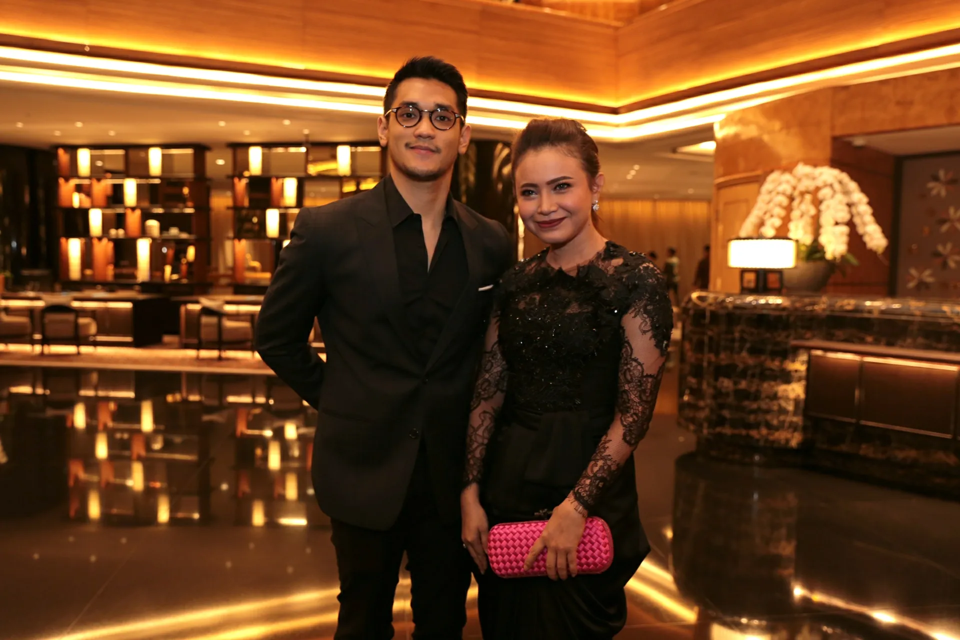 Afgan dan Rossa tersentuh saat melihat video akad pernikahan Raisa dan Hamish Daud © KapanLagi.com/Agus Apriyanto