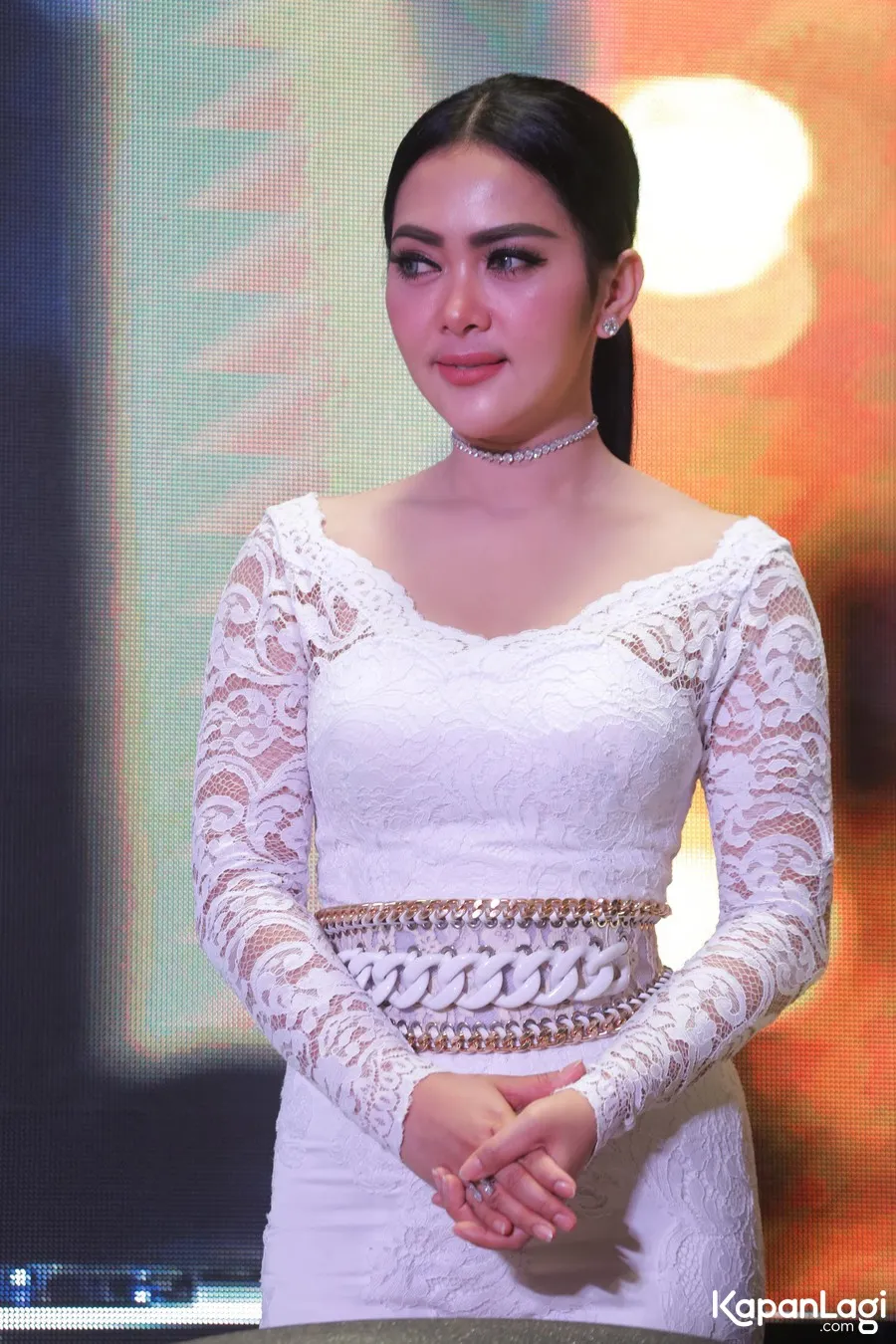 Syahrini siap datang ke Bareskrim untuk diperiksa terkait kasus First Travel. © KapanLagi.com/Budy Santoso