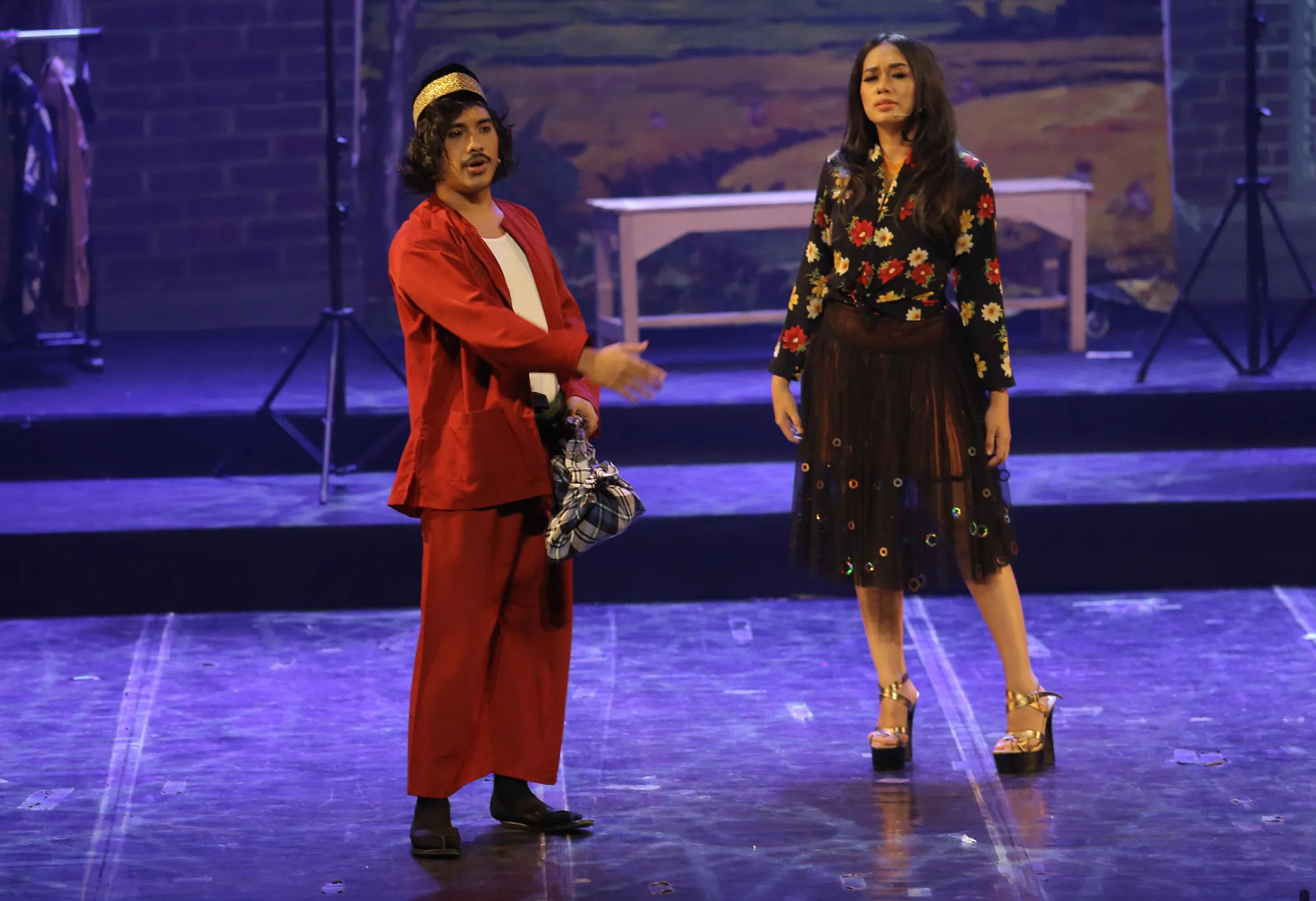 Kisah hidup Benjamin dalam sketsa 'Babe' © KapanLagi.com®/Agus Apriyanto