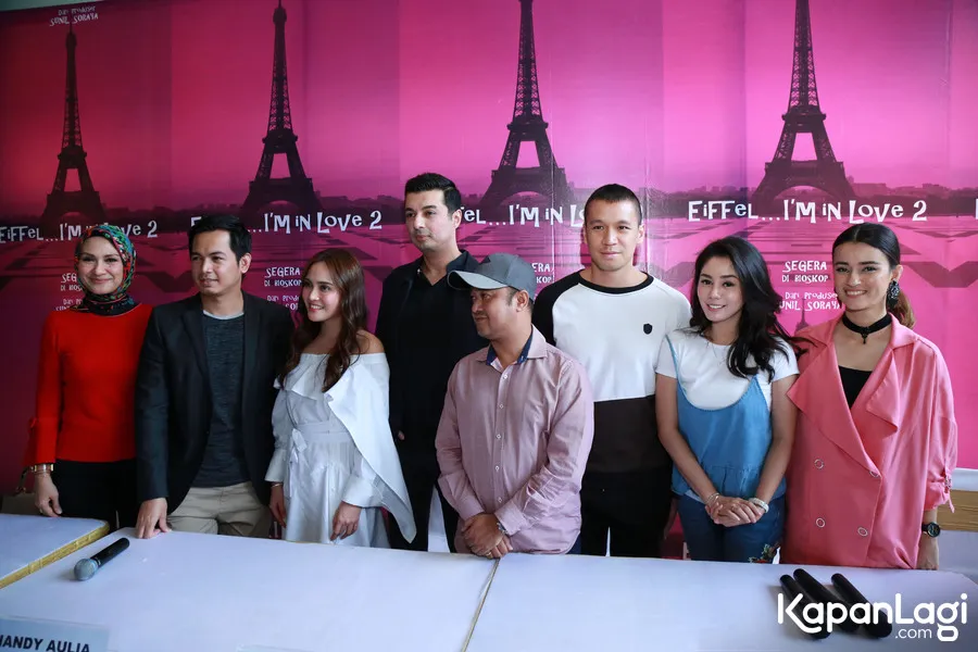Bocoran untuk sequel film hits EIFFEL... I'M IN LOVE. © KapanLagi.com/Muhammad Akrom Sukarya