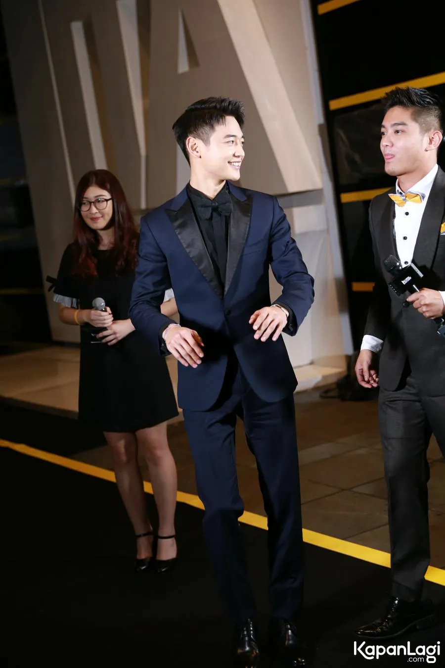 Minho SHINee tak bingung memilih lebih suka menjadi idol atau aktris. © KapanLagi.com/Agus Apriyanto