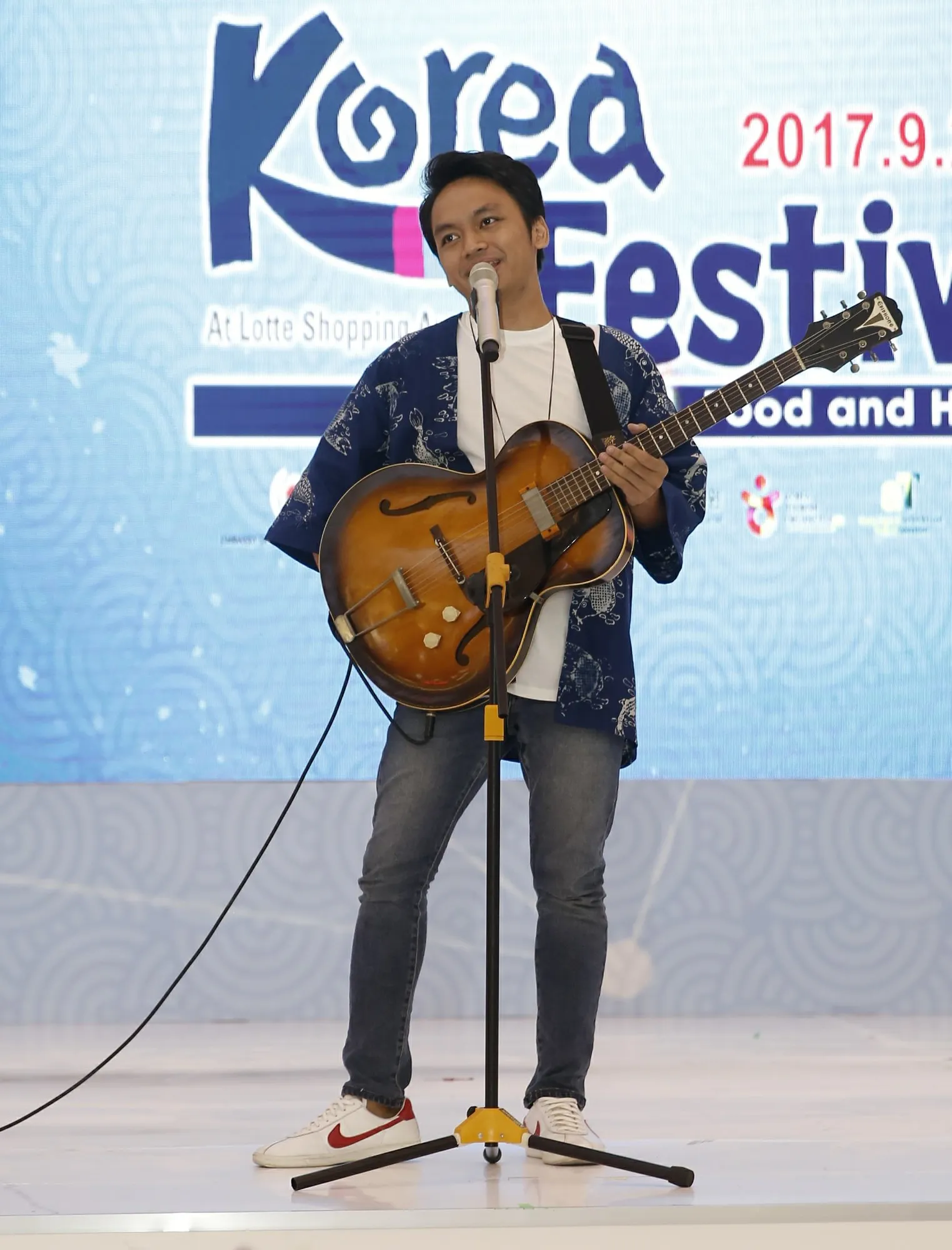 Calvin Jeremy ajak Korean Tourism Organization bekerjasama untuk pembuatan video klipnya © KapanLagi.com/Agus Apriyanto