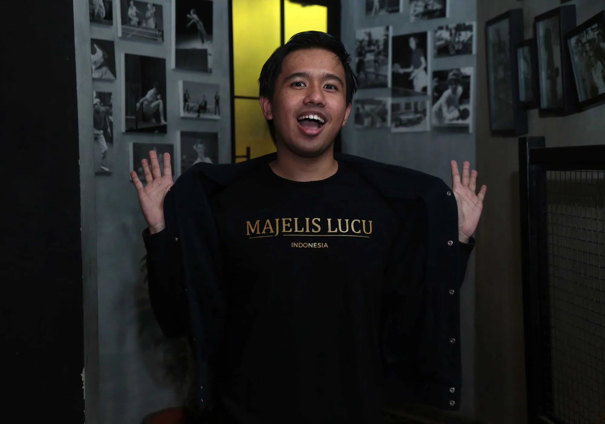 Joshua Suherman tak masalah jika imej 'artis cilik' masih melekat pada dirinya © KapanLagi.com/Muhammad Akrom Sukarya