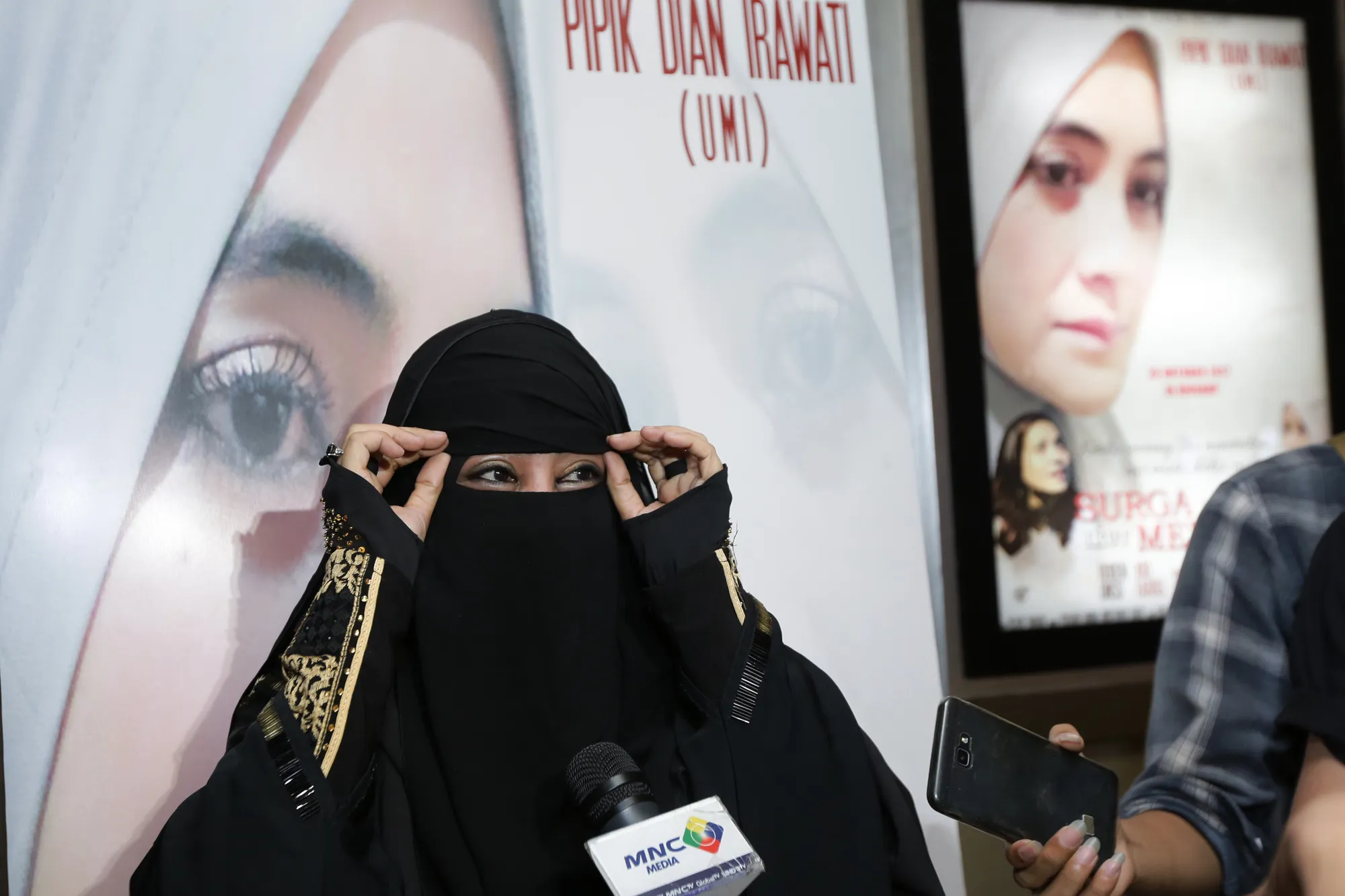 Ustazah Wasilah Wardi tidak tahu alasan kenapa panitia kajian memintanya untuk menggantikan Umi Pipik © KapanLagi.com/Budy Santoso