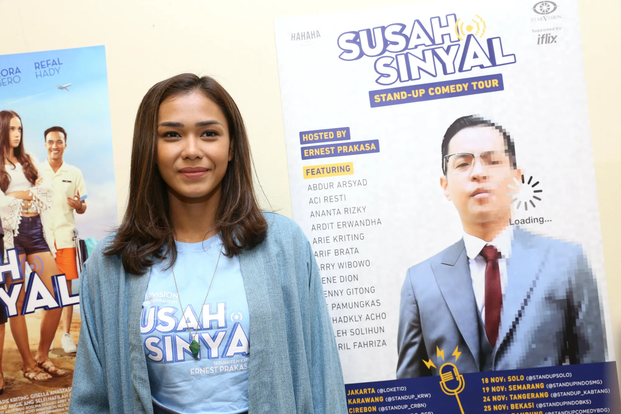 Syuting di Sumba, Adinia Wirasti tak begitu banyak menemukan kesulitan berarti © KapanLagi.com/Agus Apriyanto
