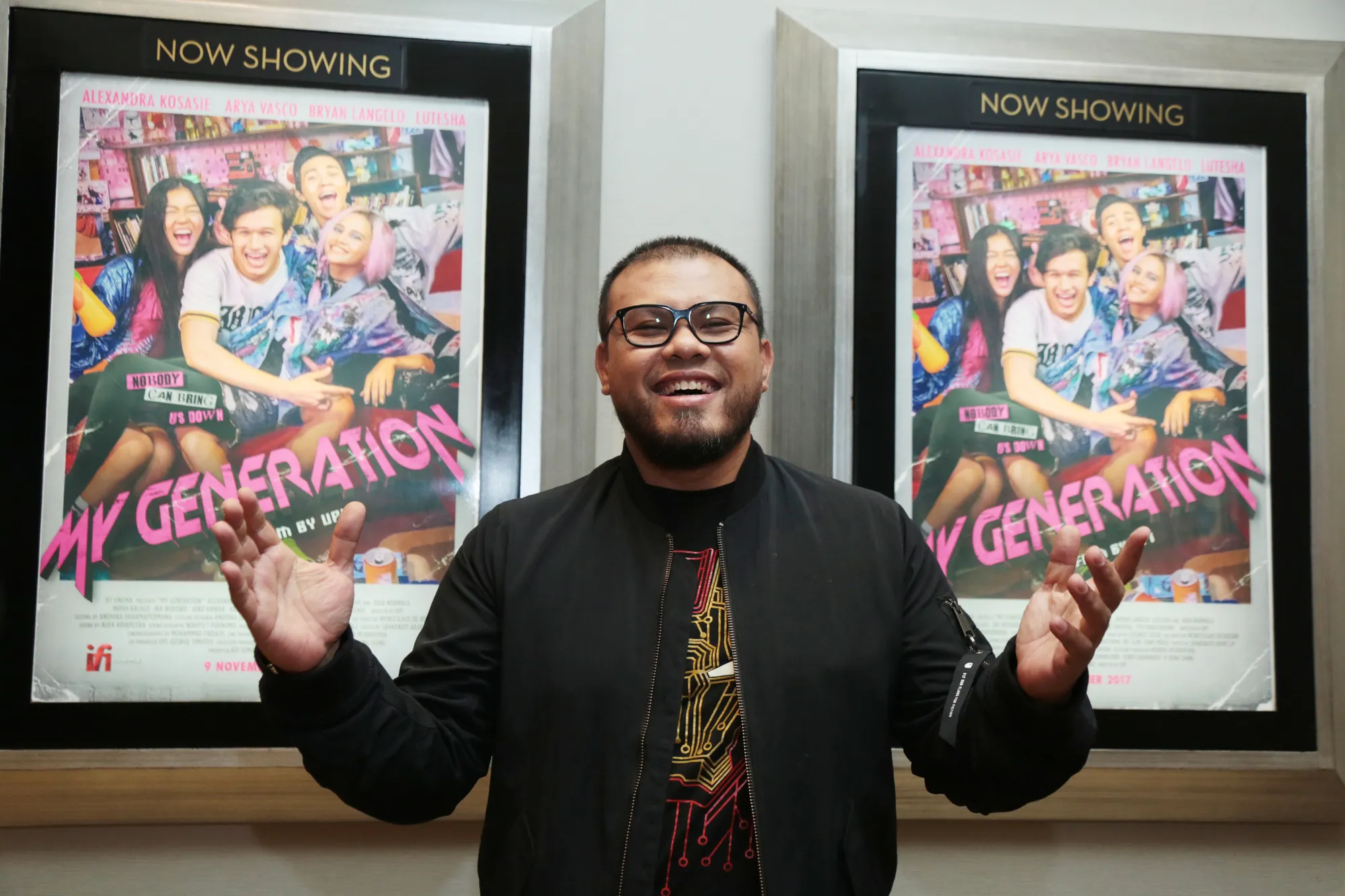 Ditanya mengenai kemungkinan menjadi sutradara 'GUNDALA PUTRA PETIR', Joko Anwar: masih no comment © KapanLagi.com/Muhammad Akrom Sukarya