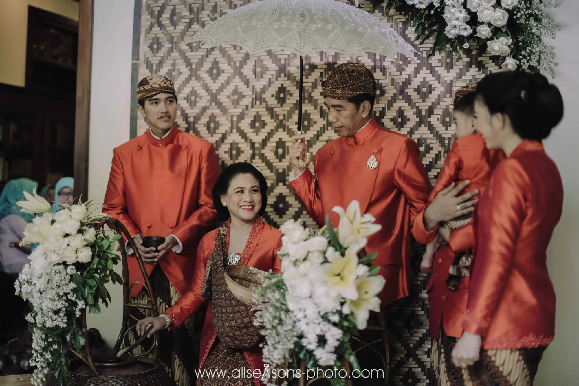 Jan Ethes ikut rangkaian acara nikahan Kahiyang ©allseasonphoto