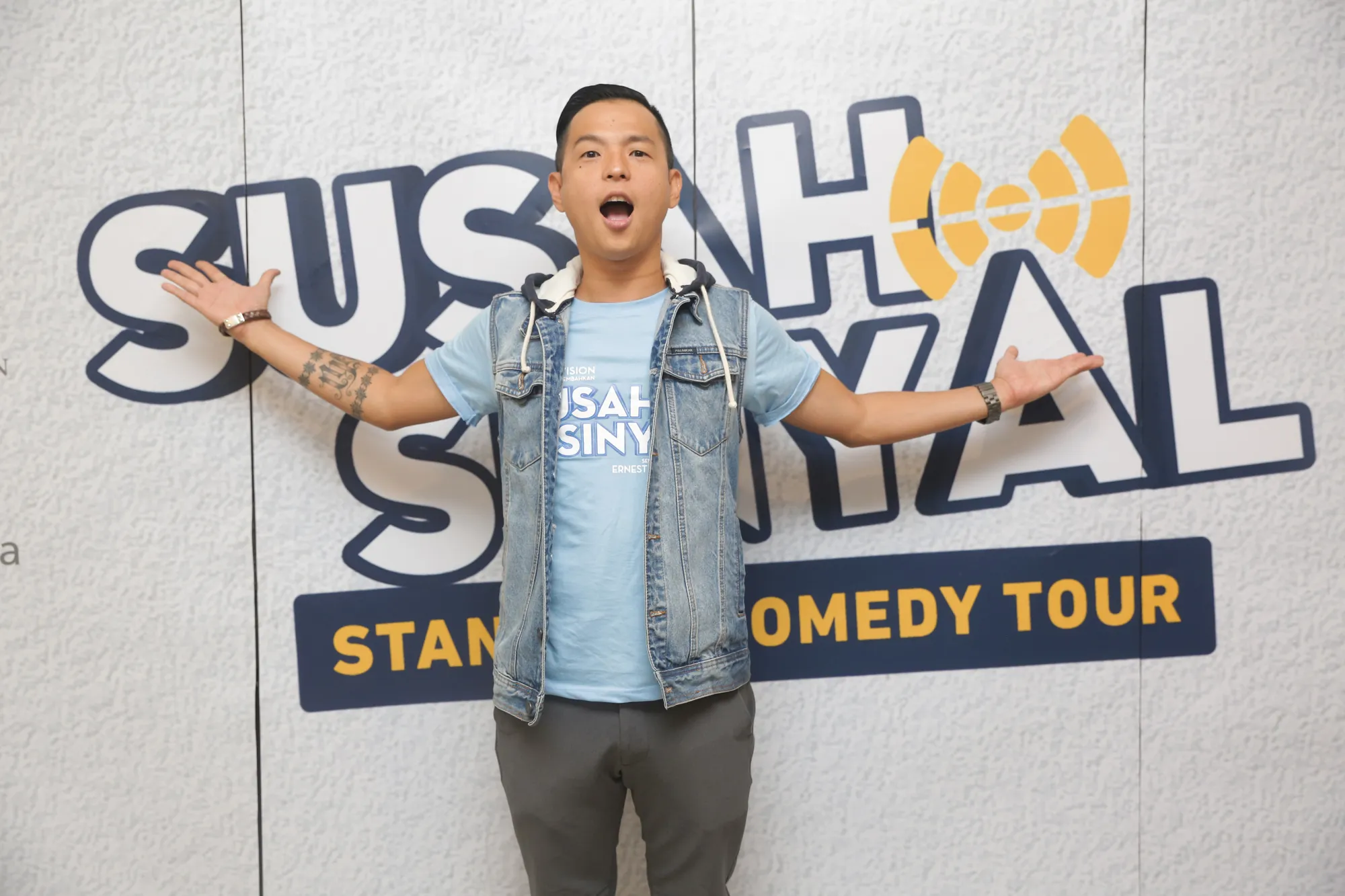 Ernest Prakasa terinspirasi dari keresahannya sebagai kepala keluarga dan seorang Ayah © KapanLagi.com/Budy Santoso