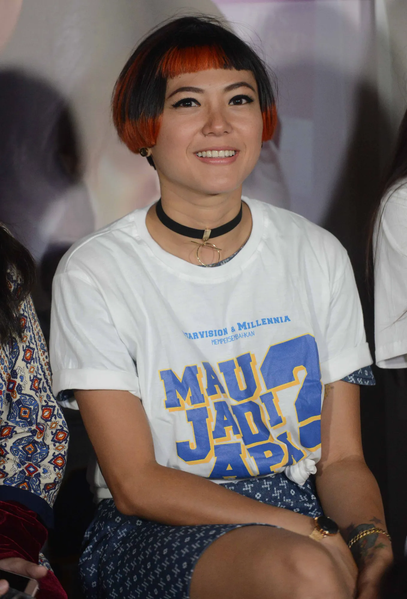 Sebagai sahabat, Poppy mengaku ingin menghormati privasi Nina. (KapanLagi.com/Bayu Herdianto)