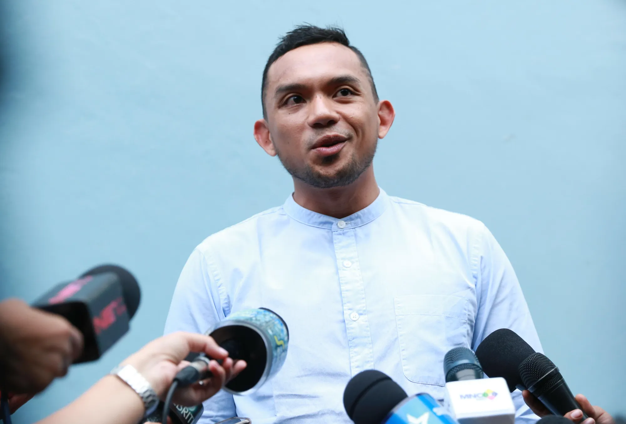 Fakhrul Razi tetap mendukung apapun keputusan Rina Nose dalam hidupnya © KapanLagi.com/Agus Apriyanto