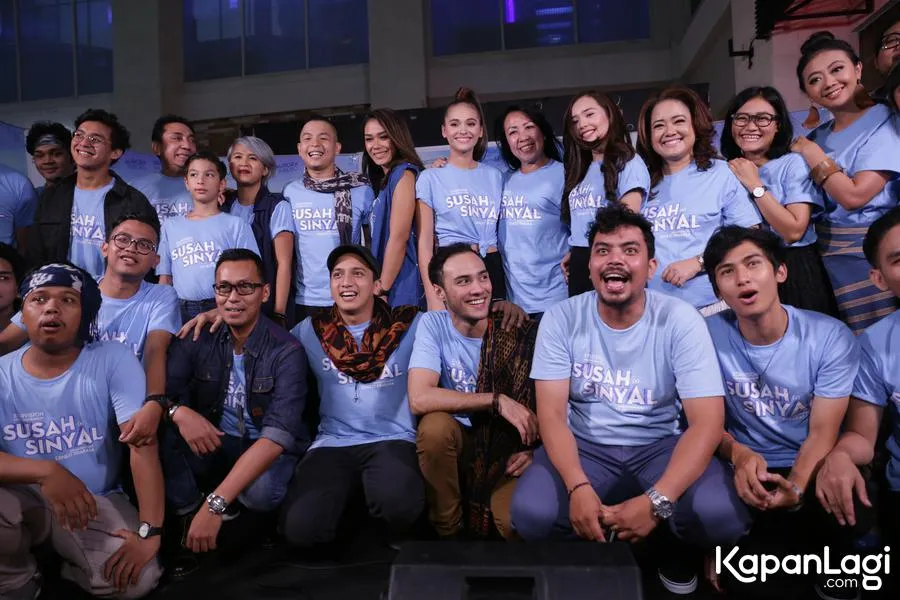 Film SUSAH SINYAL telah meraih angka dua juta penonton! Credit: KapanLagi.com/Agus Apriyanto