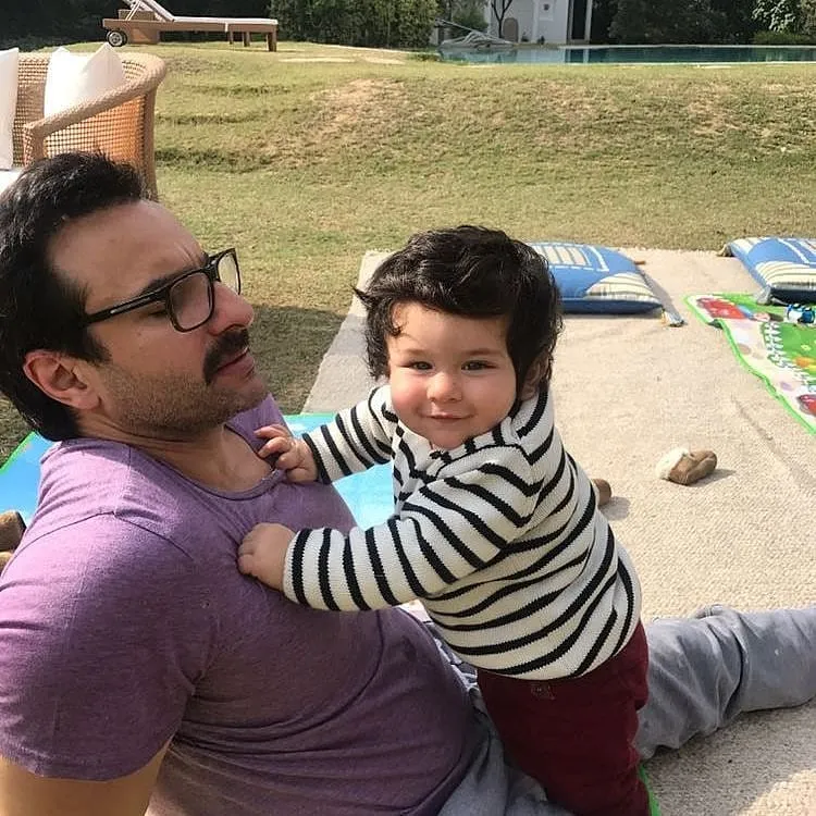 Saif sempat ingin mengubah nama Taimur jadi Faiz ©instagram/nehaphotoworks