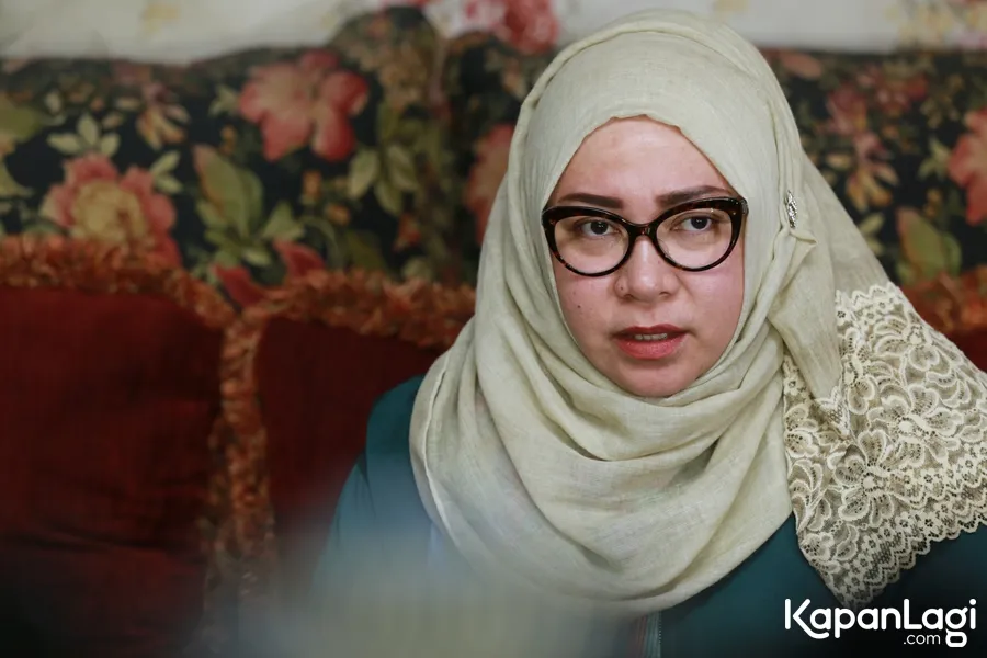 Melly cerita pengalaman mencekam di Palestina / Credit: KapanLagi - Agus Apriyanto