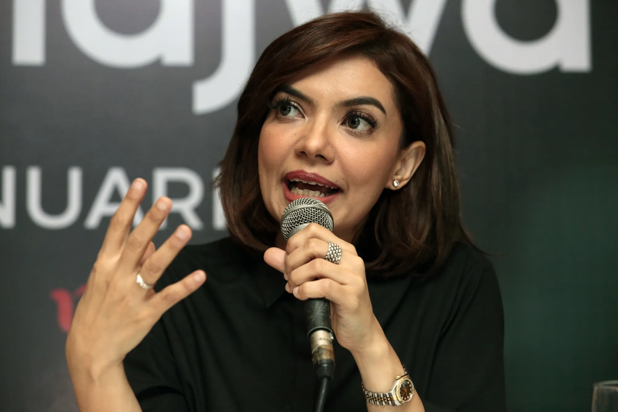 Najwa mengawali karirnya di Metro TV, setelah sebelumnya magang di RCTI ©KapanLagi.com/Muhammad Akrom Sukarya