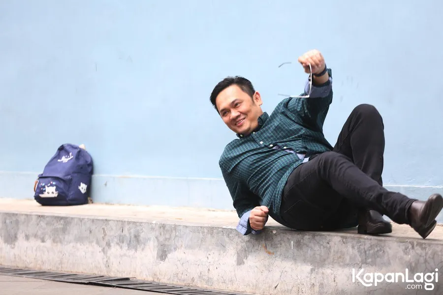 Farhat Abbas kembali menjadi perbincangan publik di awal tahun 2018. Credit: KapanLagi.com/Budy Santoso