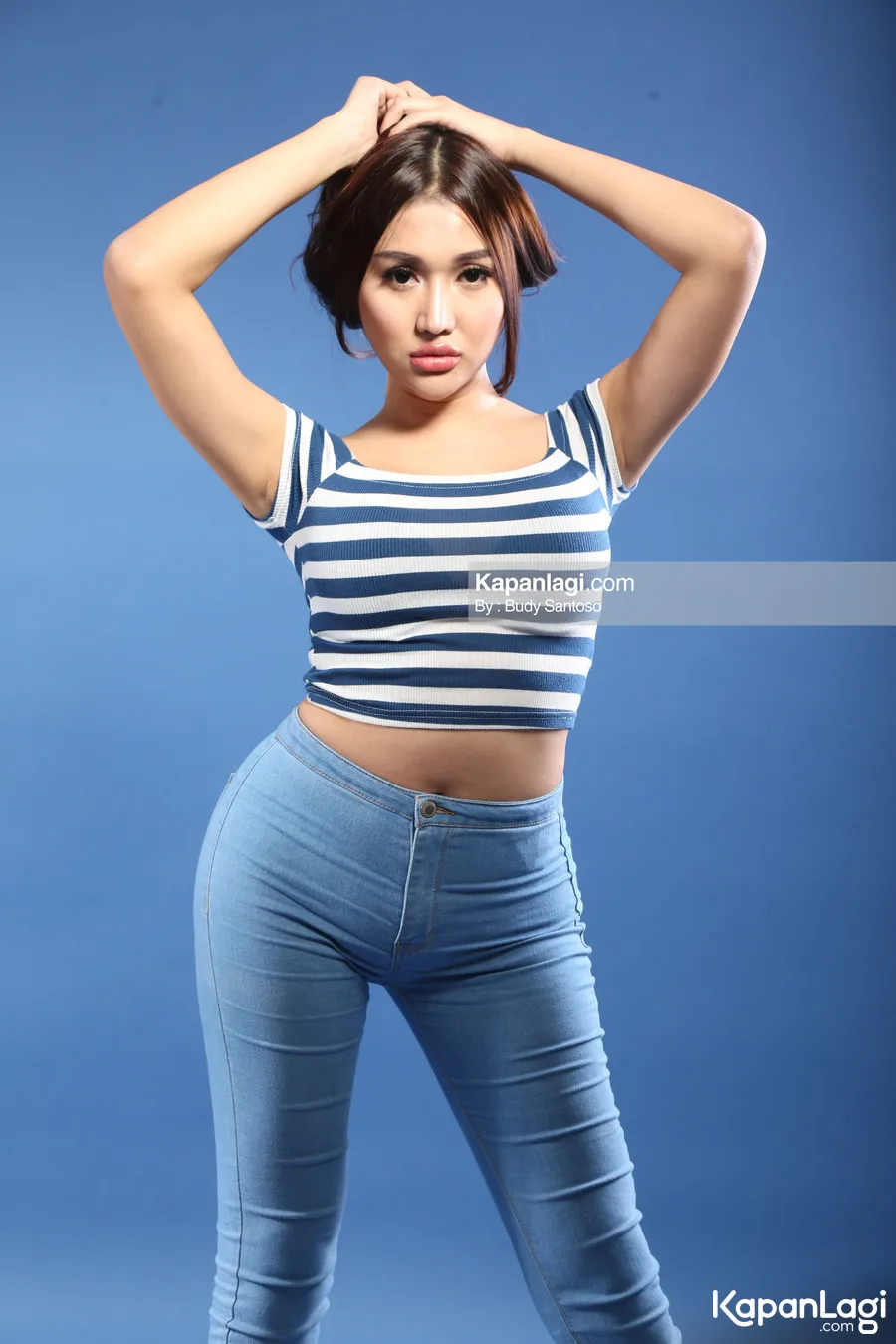 Lucinta Luna membahas soal kabar terlibat prostitusi online. © KapanLagi.com/Budy Santoso