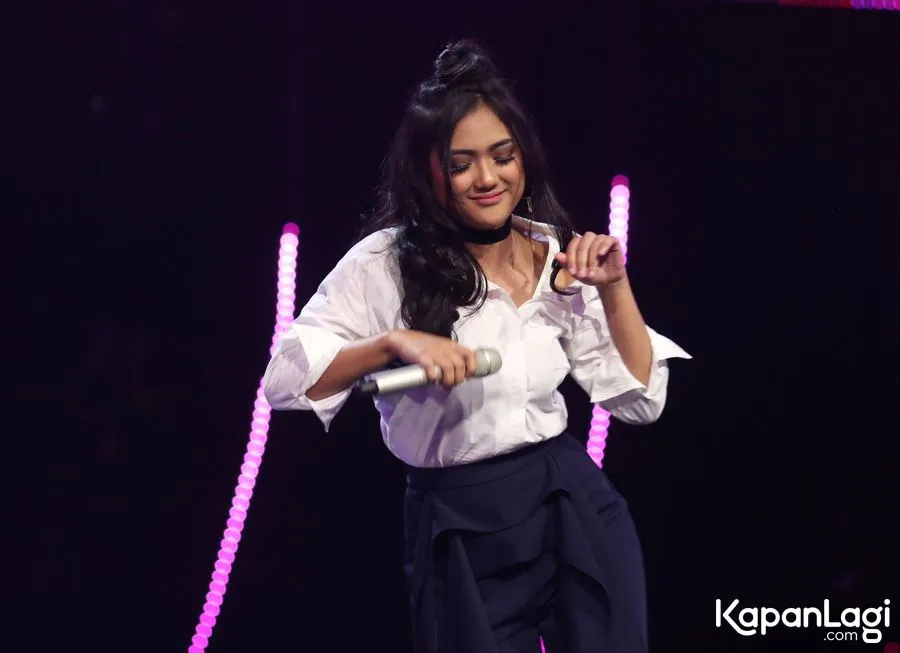 Marion satu langkah di depan finalis Idol 2018 lainnya / Credit: KapanLagi - Agus Apriyanto