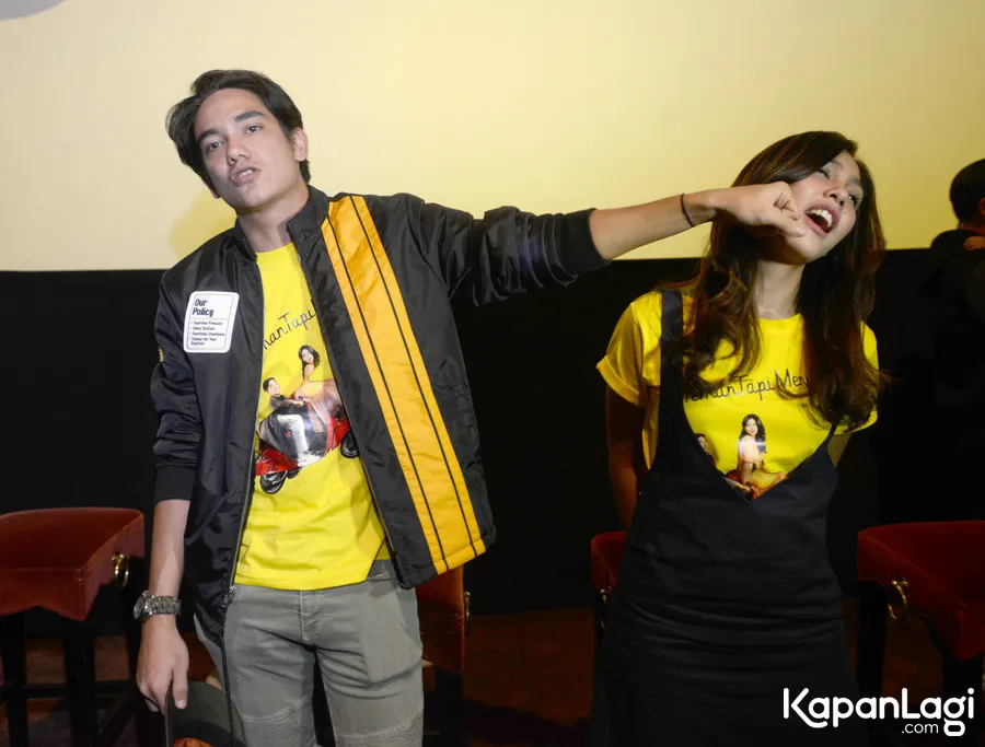 Adipati Dolken tidak memberikan jawaban pasti mengenai fotonya dengan Vanesha Prescilla. © KapanLagi.com/Bayu Herdianto