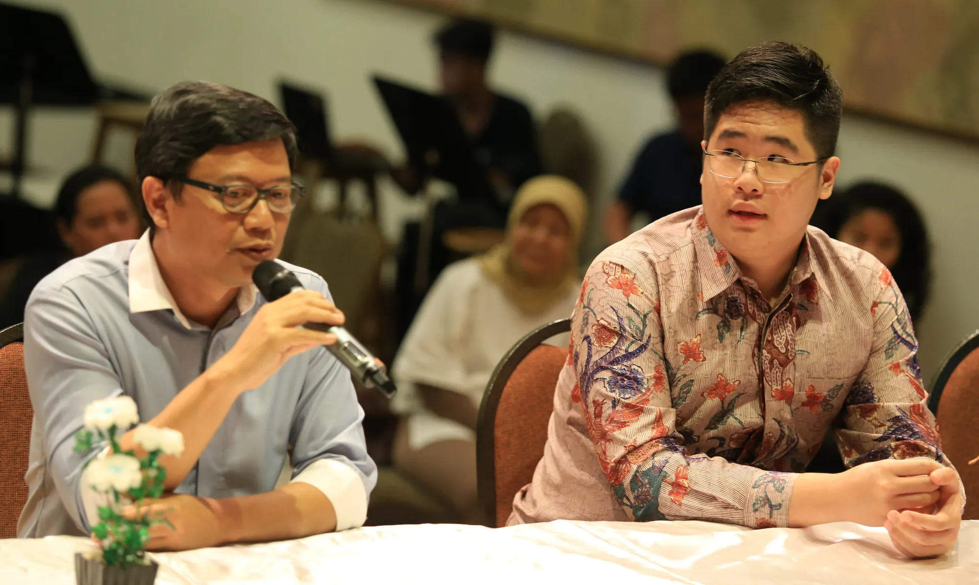 Jonathan Kuo dan Isyana Sarasvati dipastikan tampil pada konser Invitation To The Dance © KapanLagi.com/Agus Apriyanto