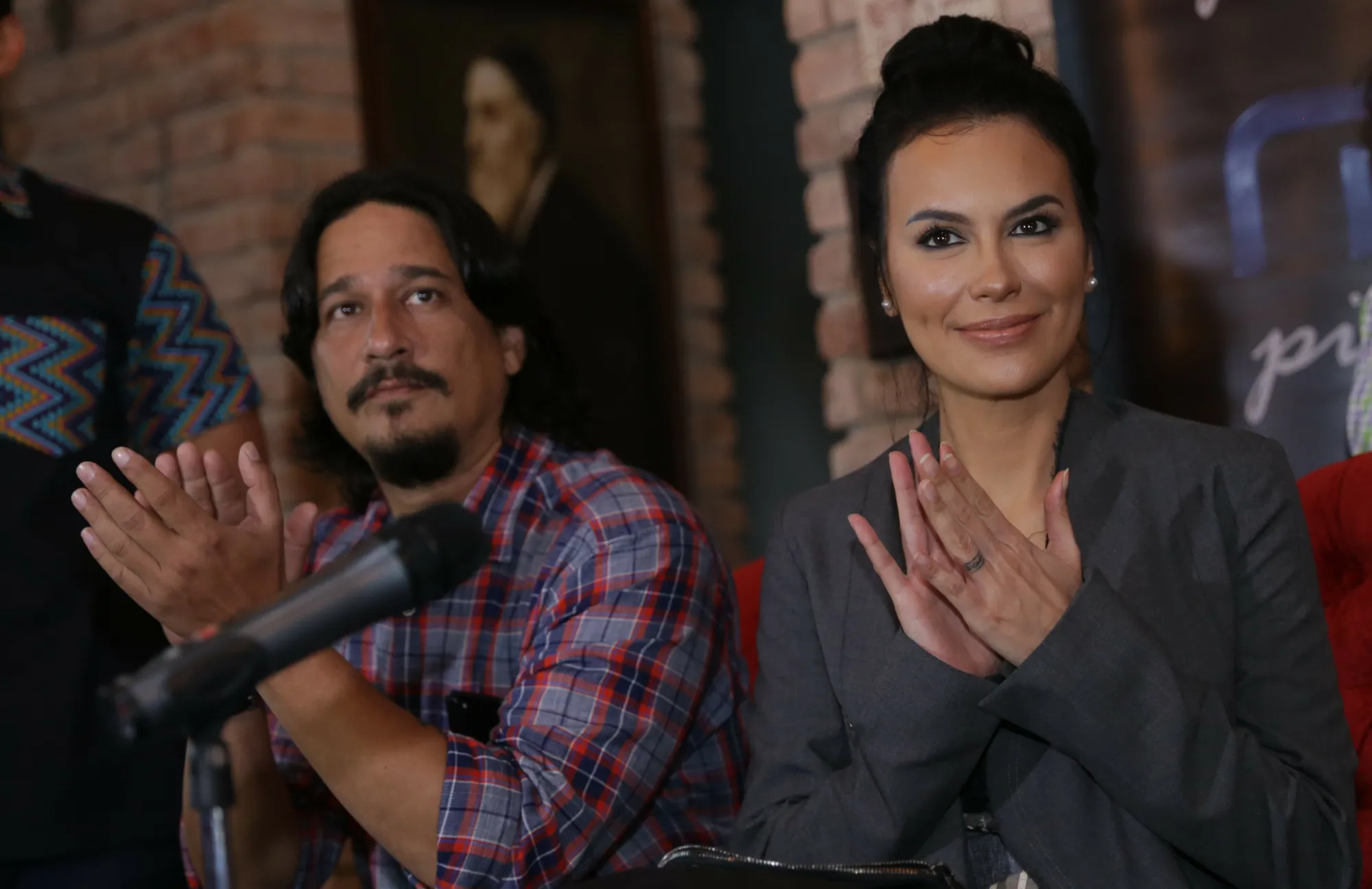 Hadirnya Bucek Depp dan Sophia Latjuba sempat membuat Shawn Adrian merasa nervous © KapanLagi.com/Agus Apriyanto