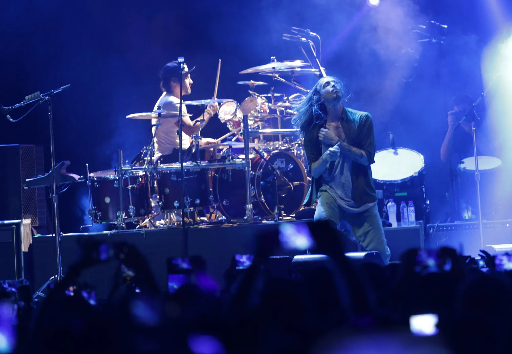 Sederet penikmat dan pelaku musik turut hadir dalam gelaran konser Incubus di Jakarta, semalam © KapanLagi.com/Agus Apriyanto