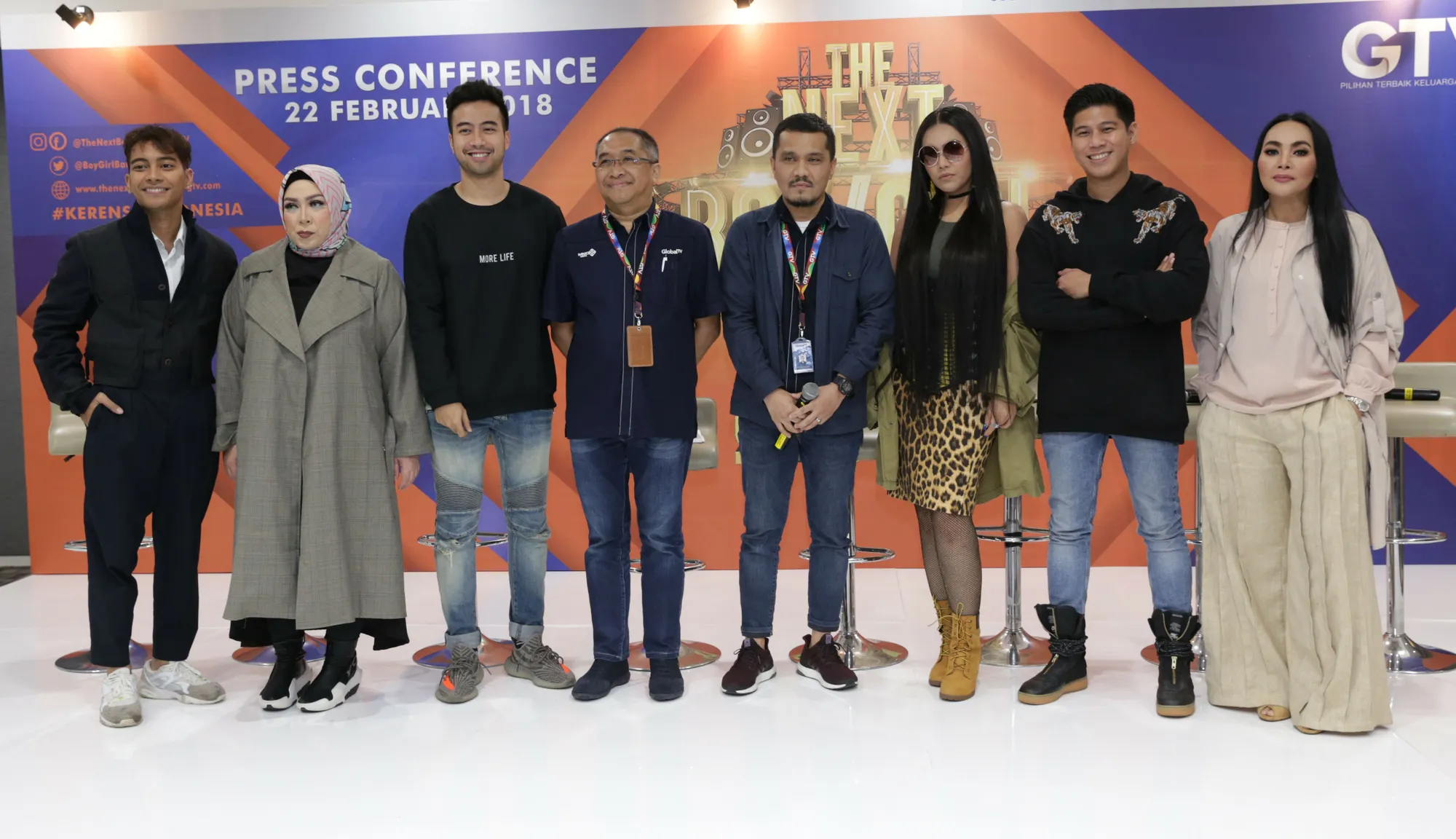 Juri lengkap The Next Boy/Girl Band musim kedua / Credit: KapanLagi - Agus Apriyanto