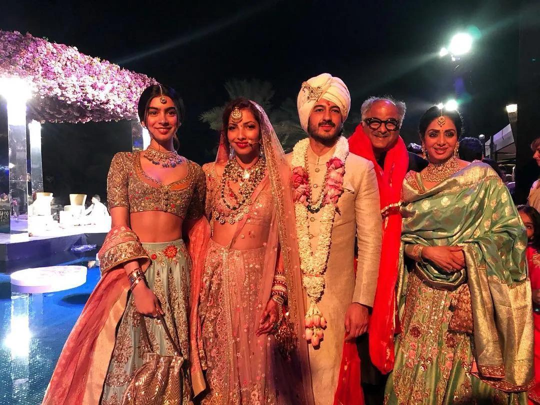 Kenangan terakhir Sridevi dan Boney di acara pernikahan kerabat ©instagram/sridevi.kapoor